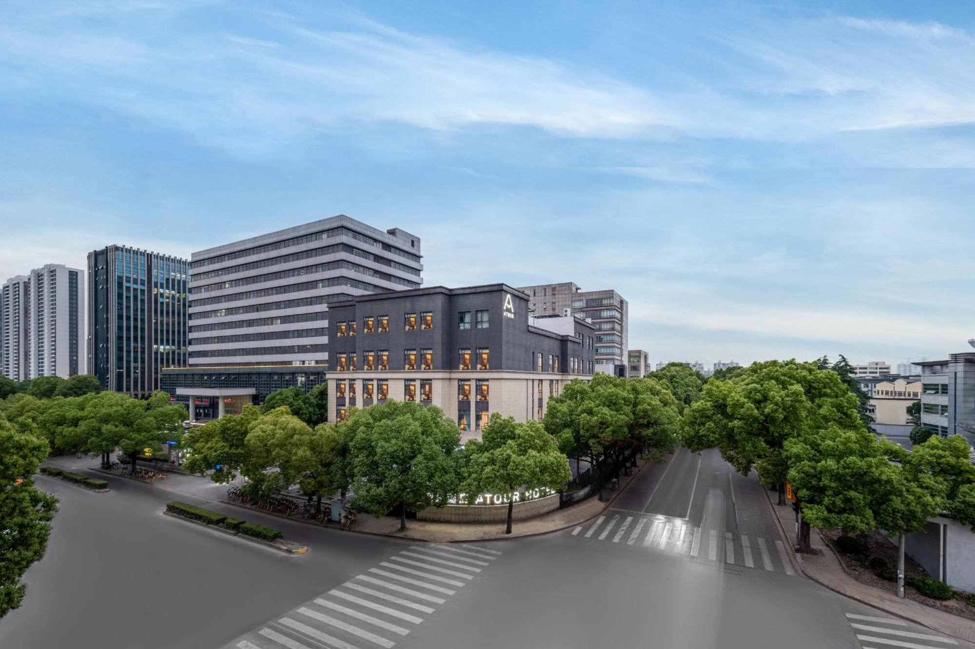Atour Hotel Shanghai Hongqiao Xinzhuang Business District Exterior foto