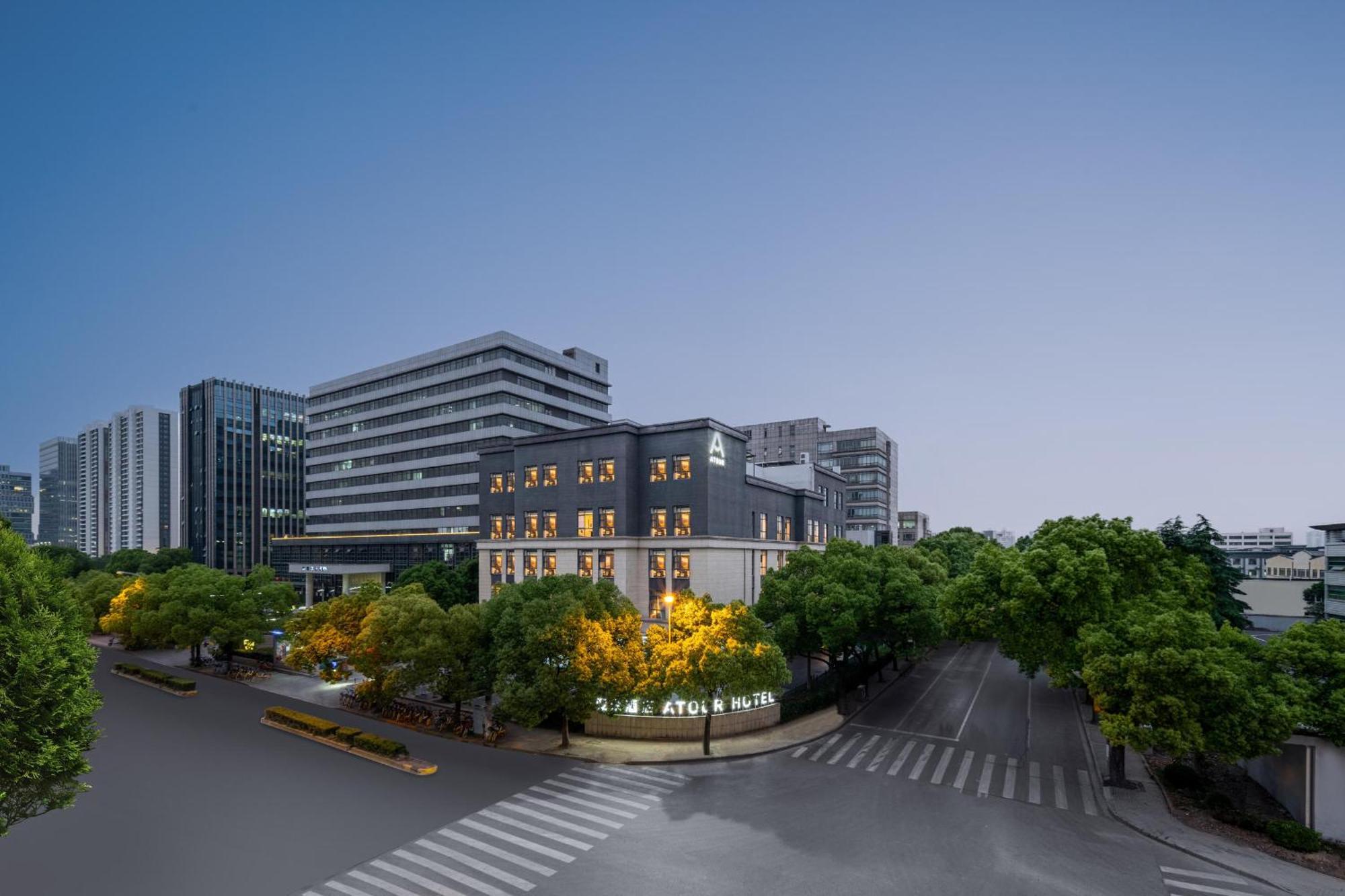 Atour Hotel Shanghai Hongqiao Xinzhuang Business District Exterior foto